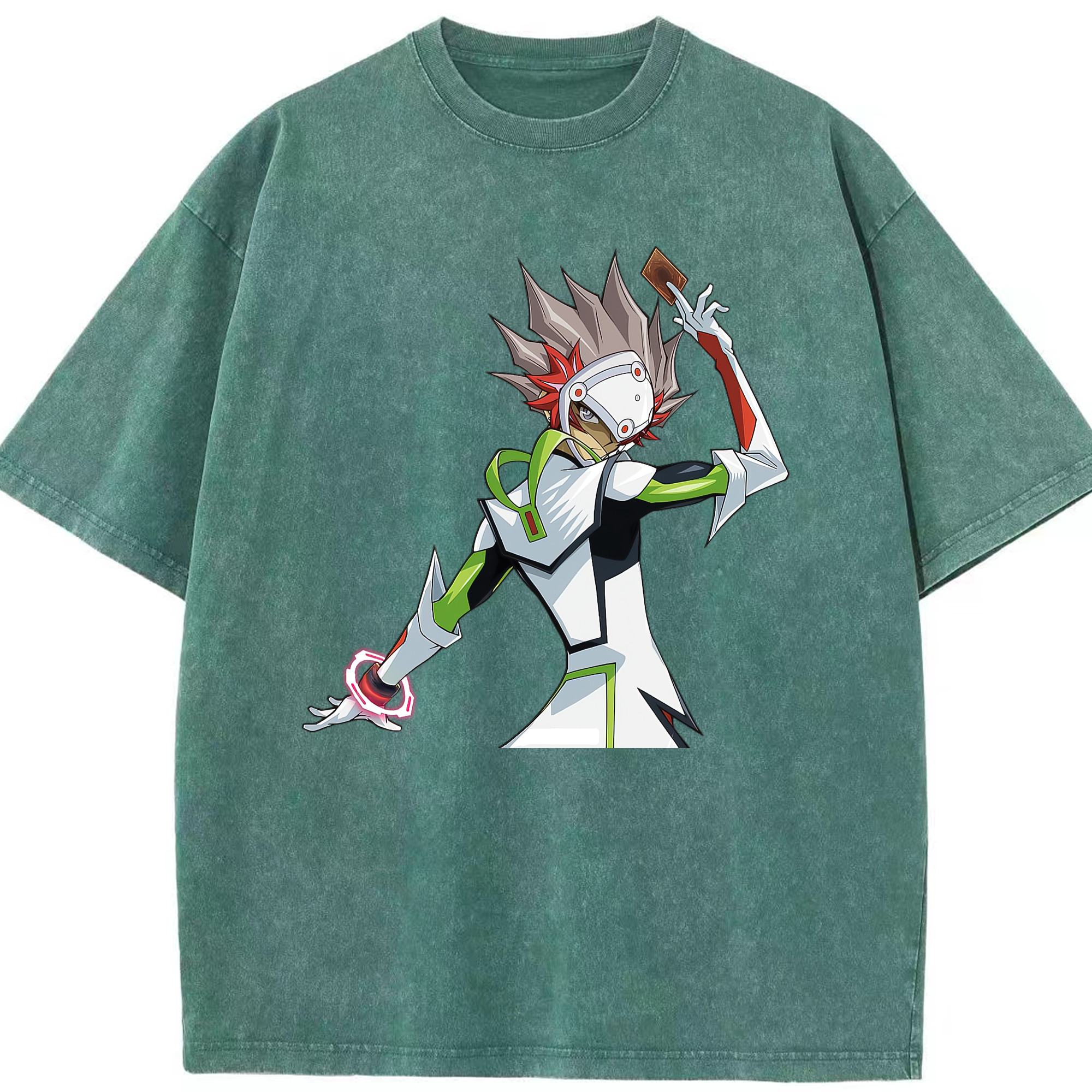 （画像用） 遊☆戯☆王 Yu-Gi-Oh! 綿100% ヴィンテージ風 半袖Tシャツ（フロントプリント）